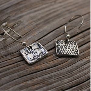 Visible Faiths Jewelry: lucky in love earrings